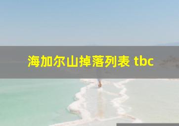 海加尔山掉落列表 tbc